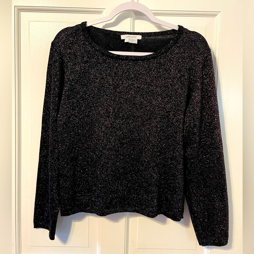 Small Karen Kane Sparkle/Shimmer Sweater